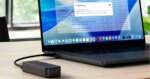 This compact SSD enclosure has active cooling to sustain 80Gbps speeds for as long as you need
