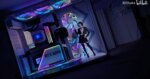 This PC is big enough to live in and has it’s own AC for cooling the giant internals