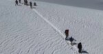 A humanoid robot climbed a volcano, with some very human help
